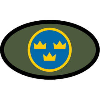 Tygmärke  <strong>TRE KRONOR</strong> färg