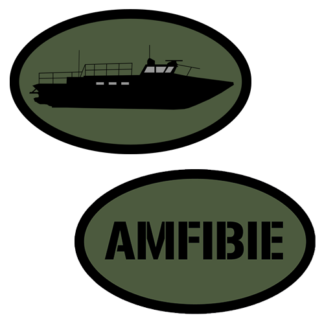 Tygmärke <strong>STRB 90 + AMFIBIE</strong> paket
