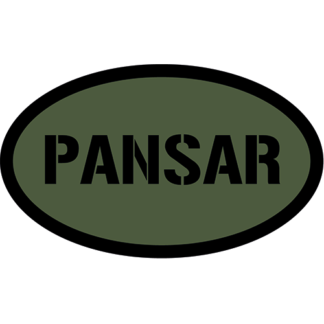Tygmärke  <strong>PANSAR</strong>
