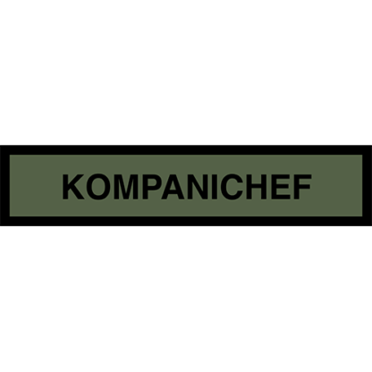 Tygmärke <strong>KOMPANICHEF</strong>