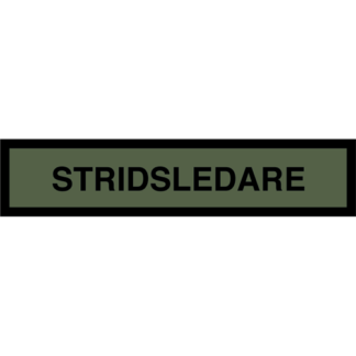 Tygmärke <strong>STRIDSLEDARE</strong>