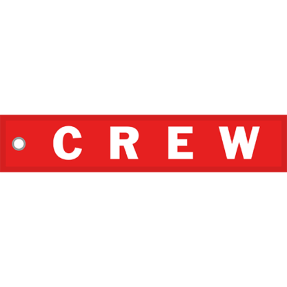 Tygnyckelring <strong>CREW</strong>