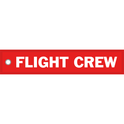 Tygnyckelring FLIGHT CREW