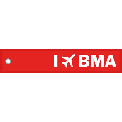 Tygnyckelring <strong>I FLY BROMMA</strong>